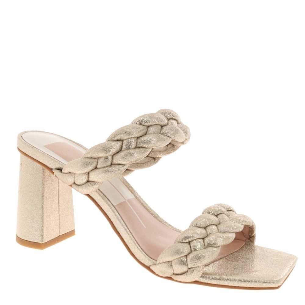 Women’s DOLCE VITA Paily light gold heels- Size 10 - Picture 1 of 9